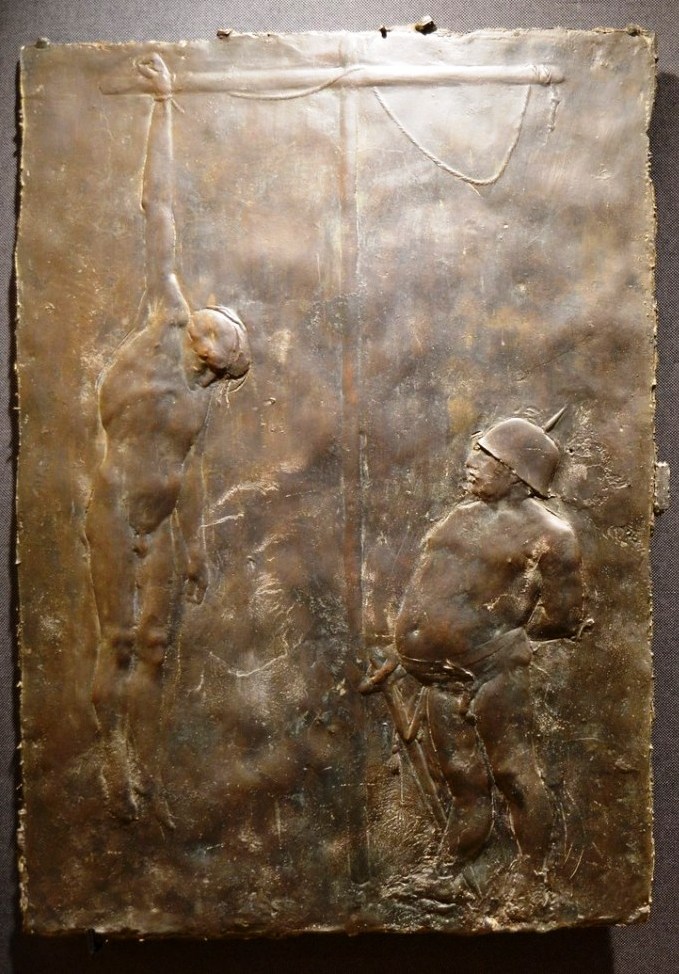 Cristo e il generale-1947, bronzo, Ardea Museo Giacomo Manzł